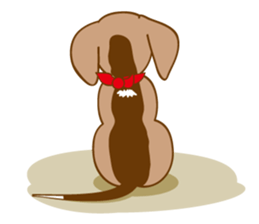 CAPRICIOUS BEAGLE DOG HANA sticker #145291