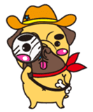 Hero of all BUSUINU-KUN sticker #145496