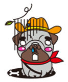 Hero of all BUSUINU-KUN sticker #145499