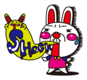 Hero of all BUSUINU-KUN sticker #145501