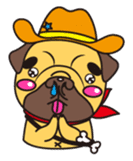 Hero of all BUSUINU-KUN sticker #145505