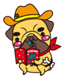 Hero of all BUSUINU-KUN sticker #145511