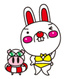 Hero of all BUSUINU-KUN sticker #145513