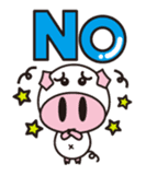 Hero of all BUSUINU-KUN sticker #145516