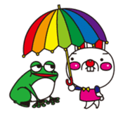 Hero of all BUSUINU-KUN sticker #145527