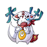 Fox face sticker #145998