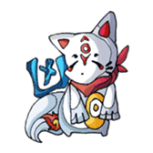 Fox face sticker #145999