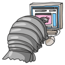 Giant Isopod sticker #146237