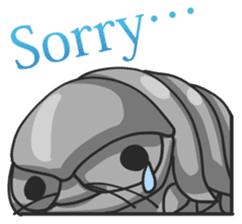 Giant Isopod sticker #146245