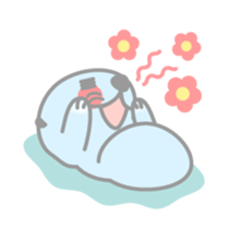 Otter Blu sticker #146652