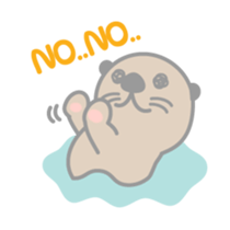 Otter Blu sticker #146657