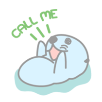 Otter Blu sticker #146658