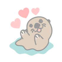 Otter Blu sticker #146668