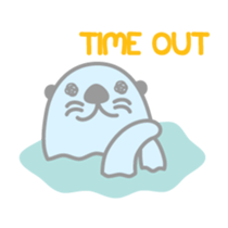 Otter Blu sticker #146691