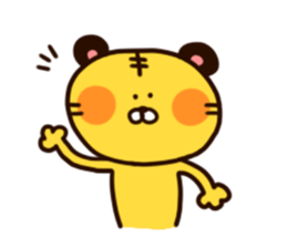 Tiger and frends sticker #146732