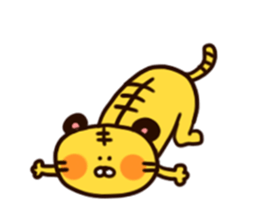 Tiger and frends sticker #146739