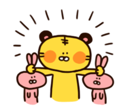 Tiger and frends sticker #146741