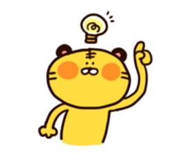 Tiger and frends sticker #146744