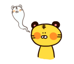 Tiger and frends sticker #146745