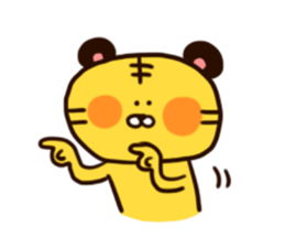 Tiger and frends sticker #146747