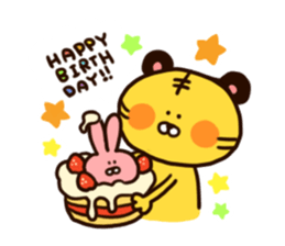 Tiger and frends sticker #146750