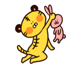 Tiger and frends sticker #146752