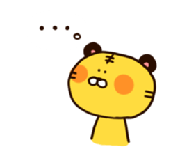 Tiger and frends sticker #146753