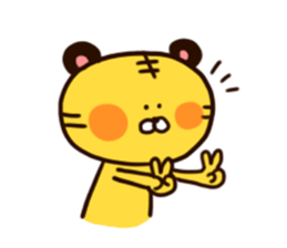 Tiger and frends sticker #146756