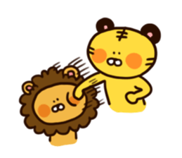 Tiger and frends sticker #146760