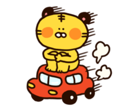 Tiger and frends sticker #146761