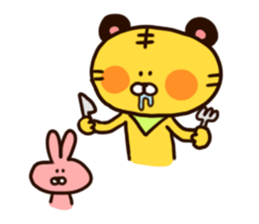 Tiger and frends sticker #146763