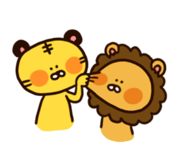 Tiger and frends sticker #146765