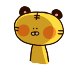 Tiger and frends sticker #146767