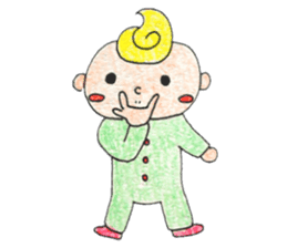 Life with baby sticker #146964