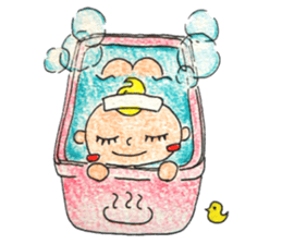 Life with baby sticker #146969