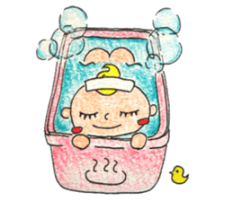 Life with baby sticker #146969