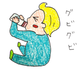 Life with baby sticker #146975