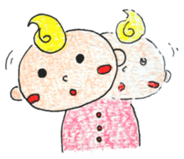 Life with baby sticker #146992