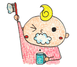 Life with baby sticker #146998