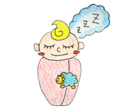 Life with baby sticker #147002