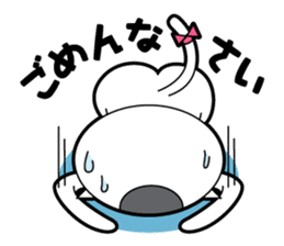 Japanese Onigiri's Cat "NUCO" sticker #147134