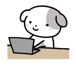 Cute Dog2 sticker #147310