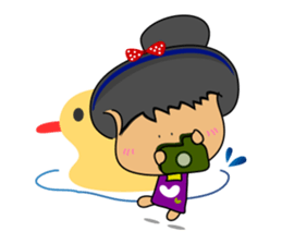 I am Orange-Flower. sticker #147324