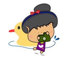 I am Orange-Flower. sticker #147324