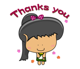 I am Orange-Flower. sticker #147325