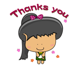 I am Orange-Flower. sticker #147325