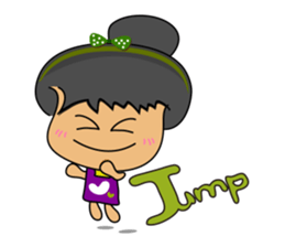 I am Orange-Flower. sticker #147326