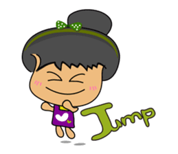 I am Orange-Flower. sticker #147326