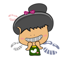 I am Orange-Flower. sticker #147327