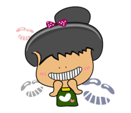 I am Orange-Flower. sticker #147327